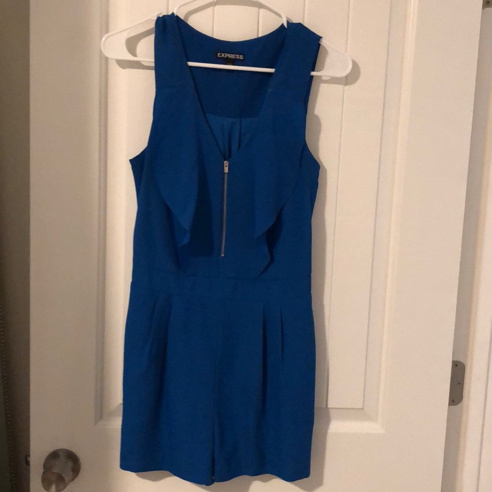 Blue romper
